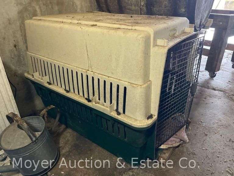 Large Plastic Dog Crate image