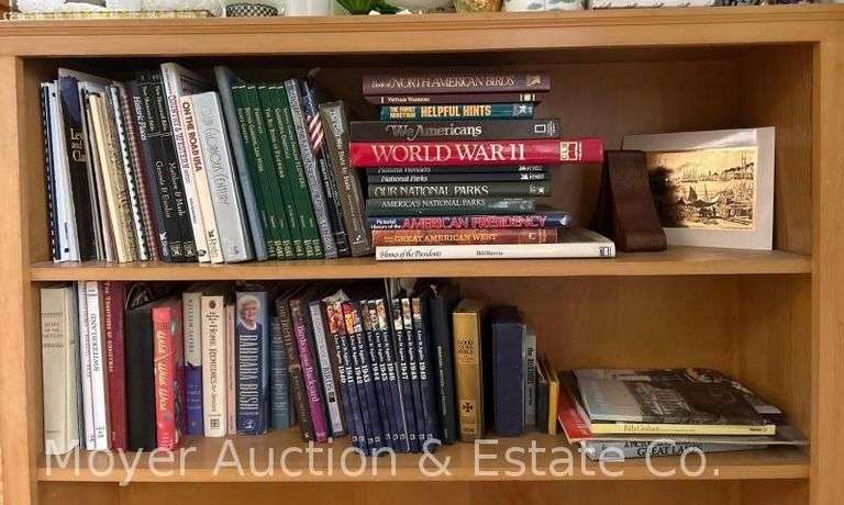 Group of Coffee Table and History Books image