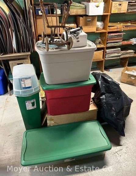 Group of Christmas Decor, Etc. image