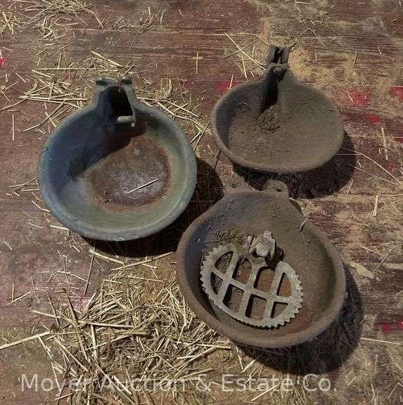 (3) Cast Iron Drinking Cups image