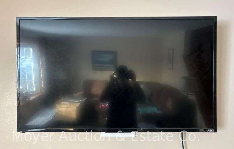 42" Vizio Television, with Remote and LG 3D Glasses, Model # D43f-E2 image