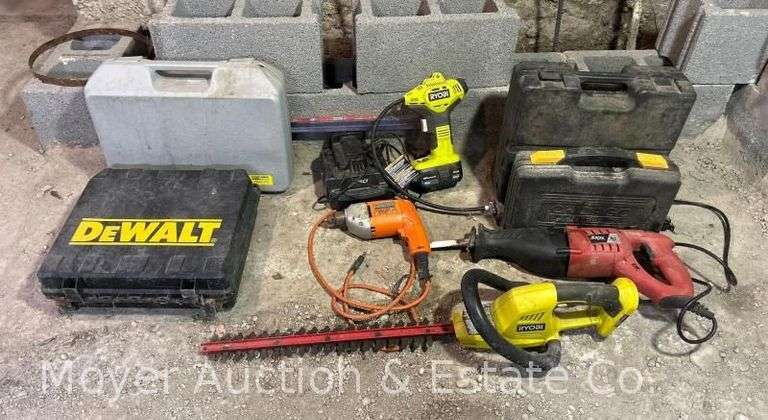 Group of Power Tools and Hand Tools image