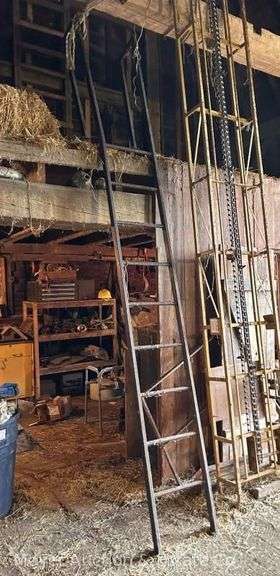 13ft. Heavy Metal Ladder with Hooks image