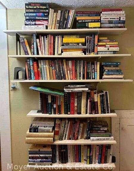 Group of Asst. Books incl. Fiction, Politics, Etc. (upstairs hallway) image