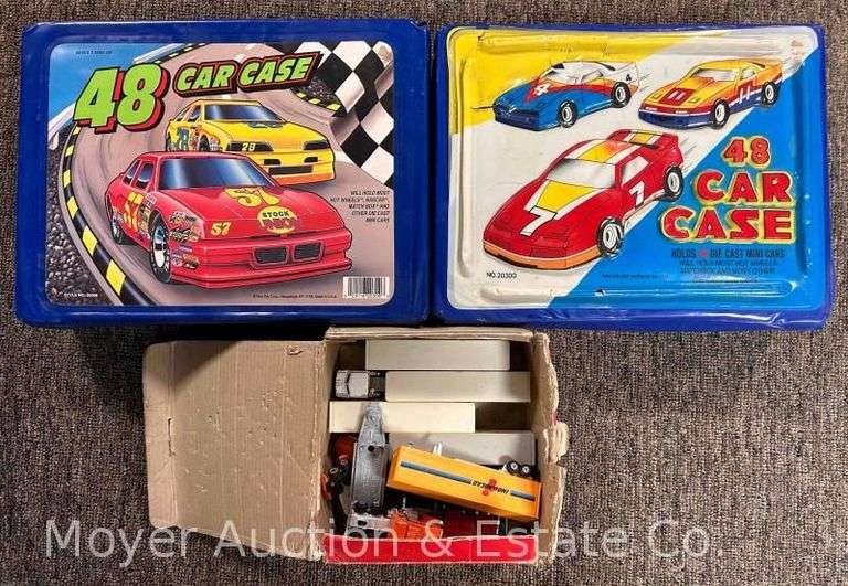 Group of Matchbox, Hot-Wheels, Etc., with 2 Cases image