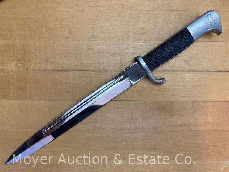 WKC Bayonet with Scabbard, 9 3/4" Blade, 14 1/2" Overall, Blade Appears Like-new image
