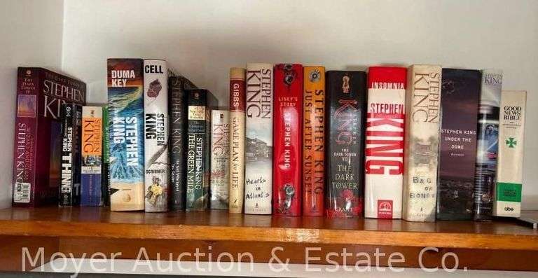 Group of Books: mostly Stephen King image