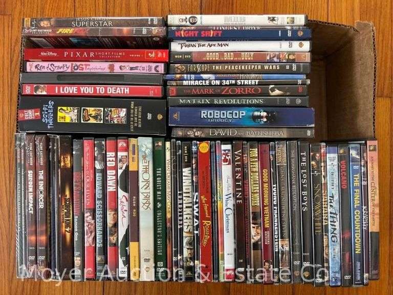 Group of 55 DVDs image