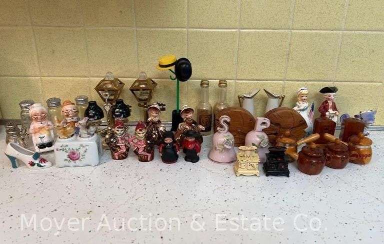 (18) Pairs of Figural and Novelty Salt and Pepper Shakers image