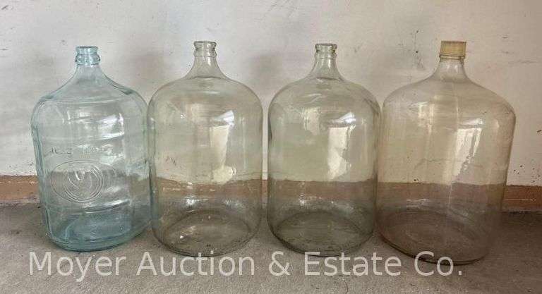 (4) Glass Carboys image