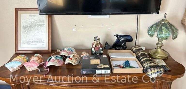 Group of Decorative, Clowns, Wall Pockets, Bills Coasters, Etc. image