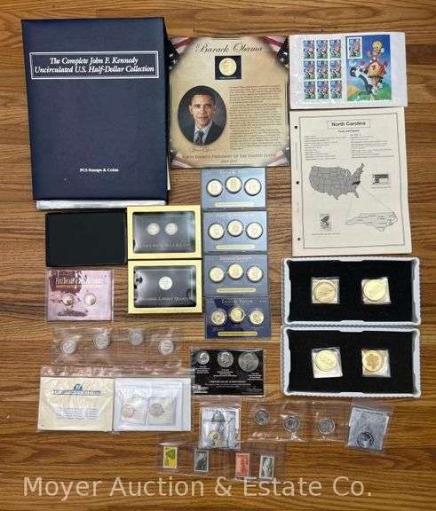 Group of V Nickels, Stand Liberty Quarter, Collectible Coins, Stamps, Etc. image