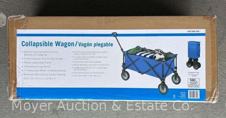 Collapsible Wagon, New in Box, from Home Depot image