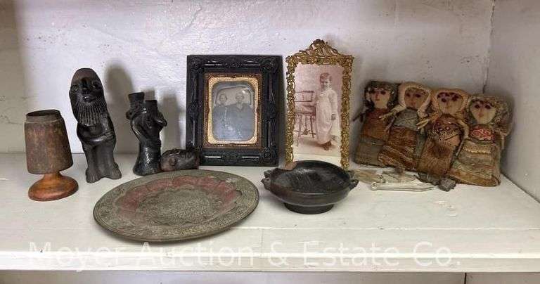 Group of Figures, Metal Dish, Daguerreotype, Etc. image