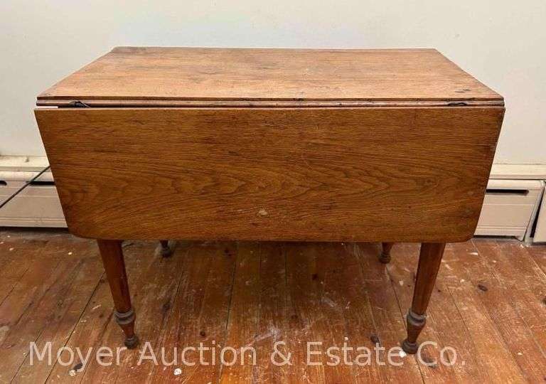 Drop Leaf Kitchen Table, 35"x18" Tabletop with 12.5" Drop Leaves image