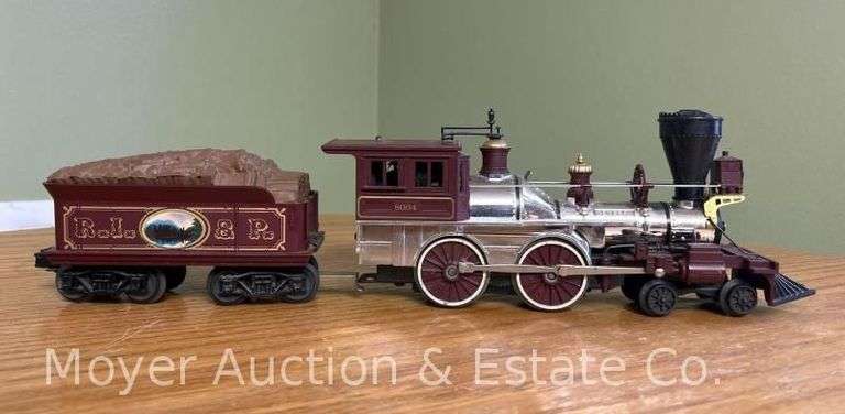 Lionel Rock Island & Peoria Steam Locomotive and Tender, No.8004, with Box image