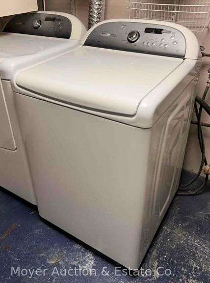 Whirlpool Cabrio Platinum Washing Machine, Top Load, Model WTW8200YW0 image