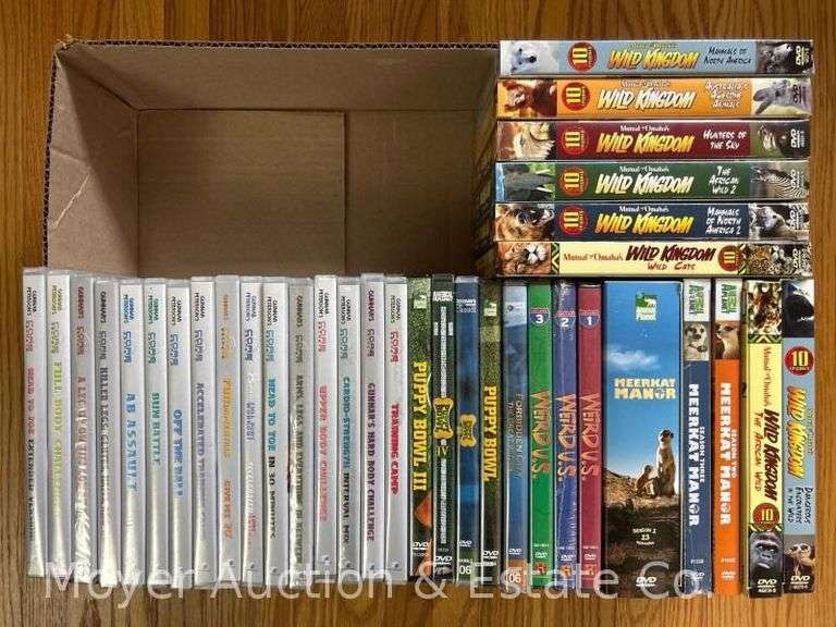 (35) DVD's: Core Secrets, Animal Planet, Puppy Bowl, Etc. image
