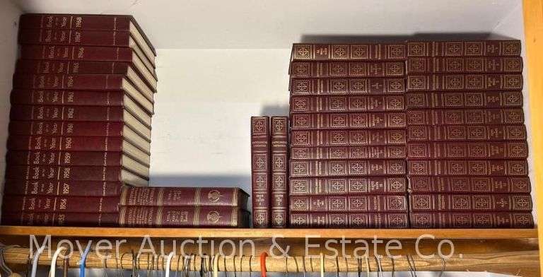 Group of Encyclopedia Britannica Volumes image