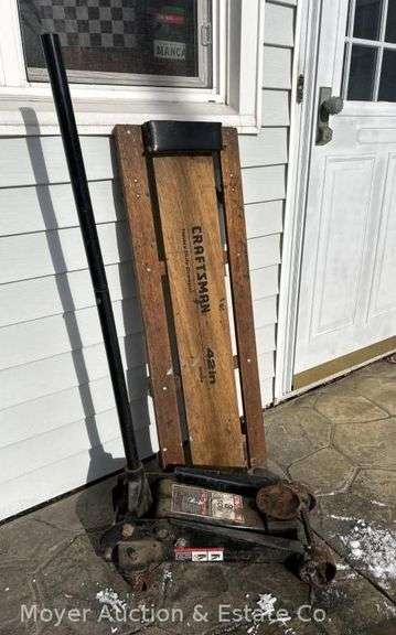 Craftsman 3 Ton Jack with Creeper image