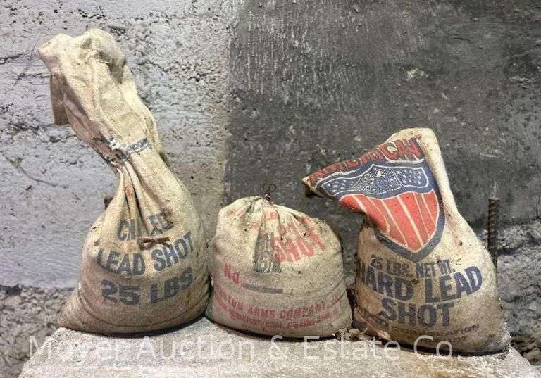 (3) Partial Bags of Lead Shot image