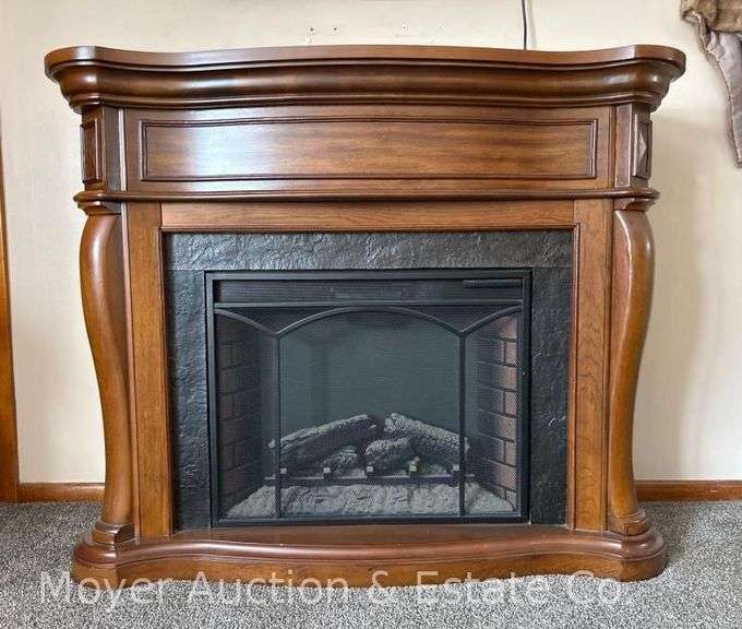 Electric Fireplace, with Remote, 53"w x 43"h image