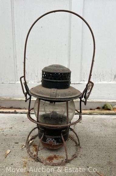 Armspear “1925” PRR Railroad Lantern, with Plain Clear Globe image