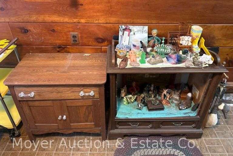 (2) Cabinets, Both Need Repair, 29" and 34"w image