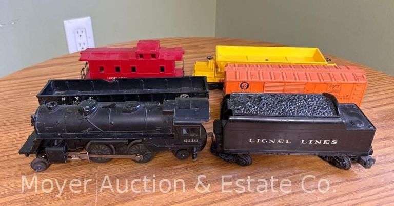 Lionel No. 6110 Steam Locomotive and Tender with 4 Freight Cars image