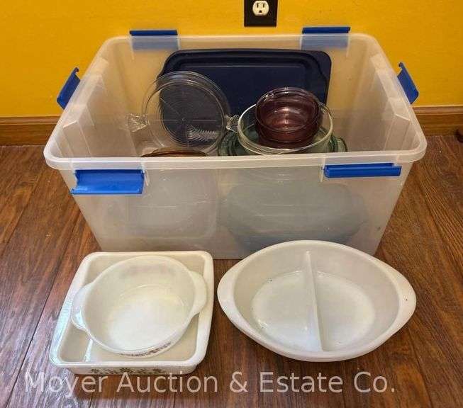 Group of Pyrex, Fire King, Anchor Hocking, Etc. image