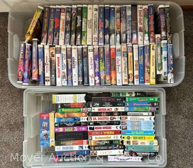 (65) Asst. VHS: Disney, Children's, Etc. image