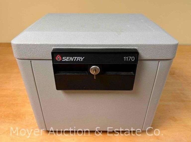 Sentry 1170 Safe, with Key, Exterior Dimensions 15"x11"x14"h image