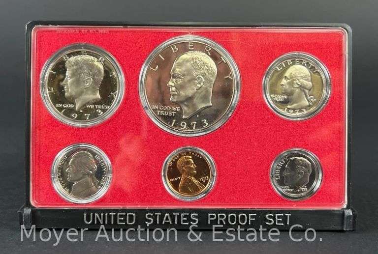 (2) 1973 Proof Sets