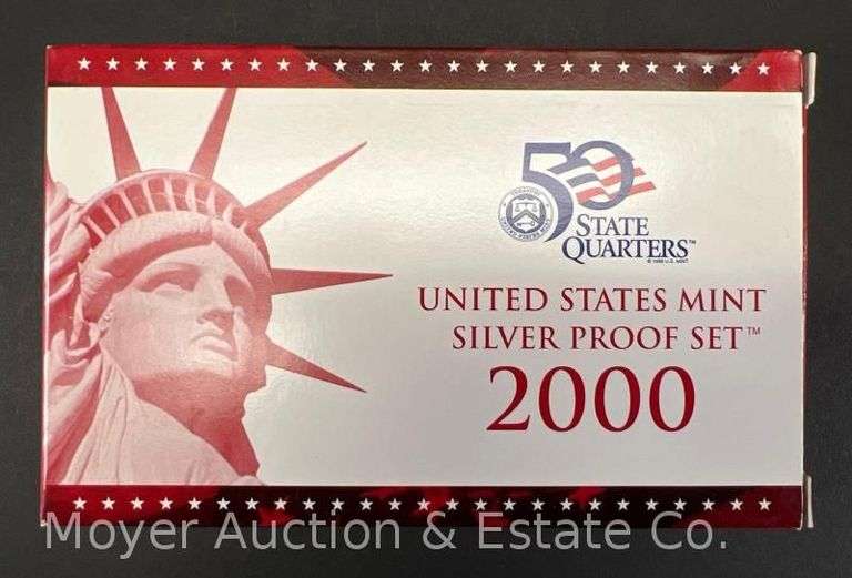 2000 United States Mint Silver Proof Set