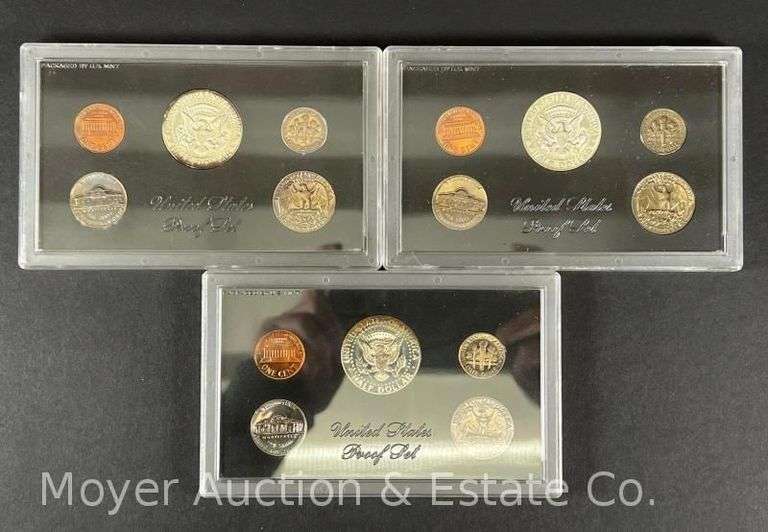 Group of 1960's Proof and Mint Sets, Some without Envelopes