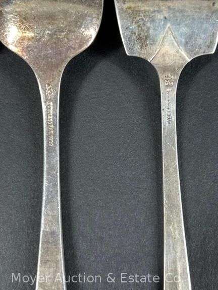 (3) Sterling Silver Forks, Assorted Patterns, 4.39 Troy Ounces