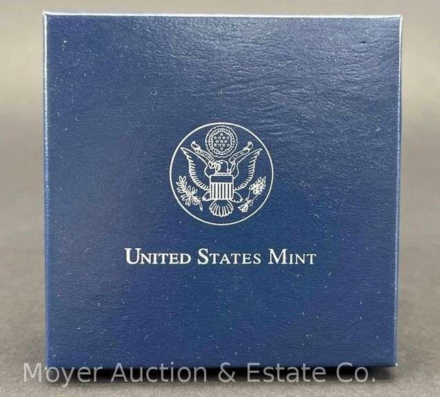2009 Louis Braille Bicentennial Proof Silver Dollar, with Original Boxes