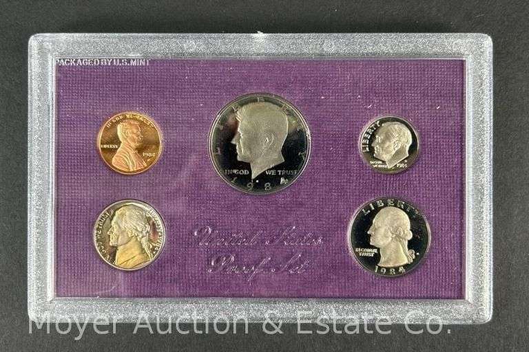 (5) 1984 Proof Sets