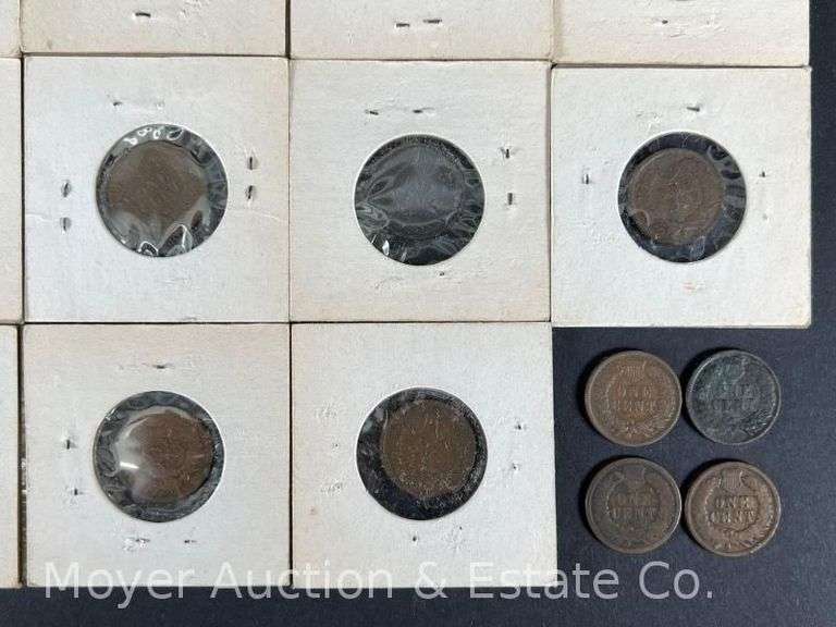 (38) Indian Head Cents