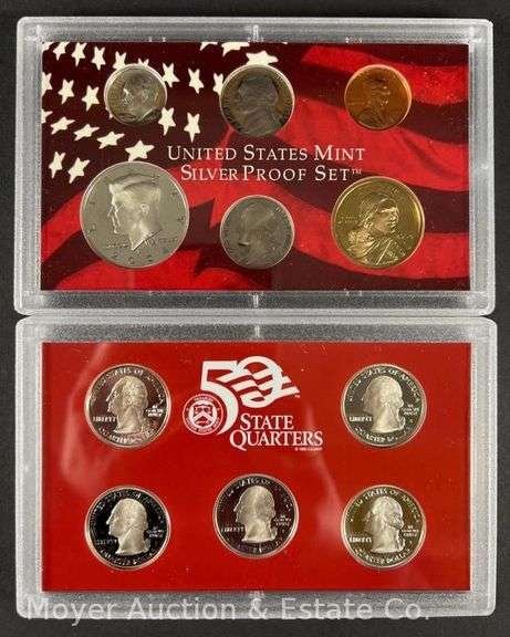 2004 United States Mint Silver Proof Set