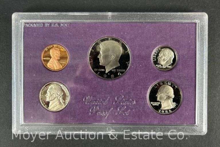 (10) 1986 Proof Sets
