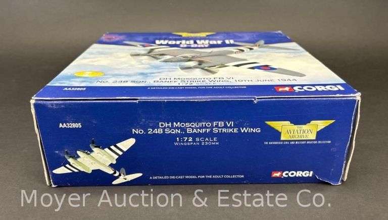 Corgi Aviation Archive WWII D-Day DH Mosquito FB VI Die Cast Model