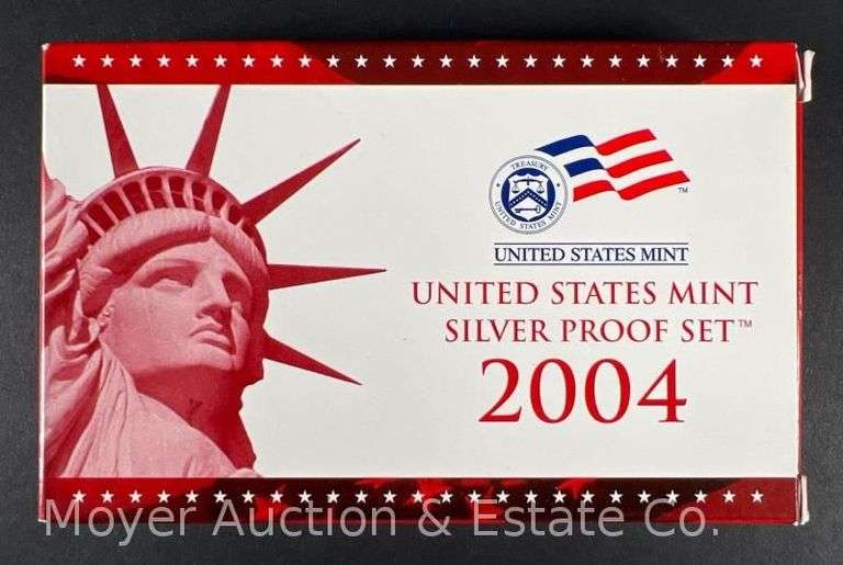 2004 United States Mint Silver Proof Set