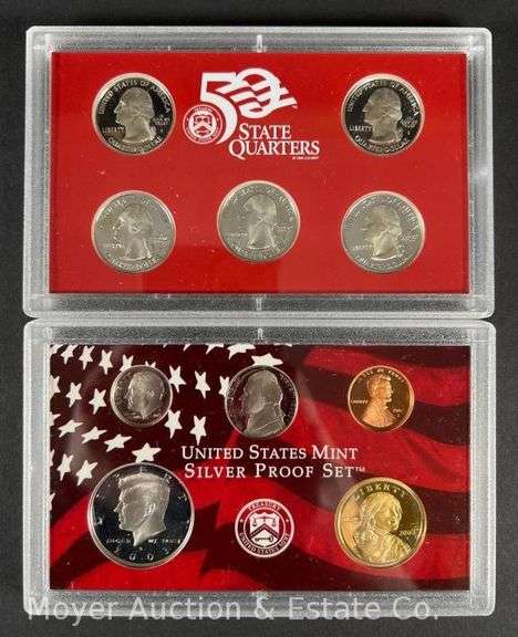 2003 United States Mint Silver Proof Set