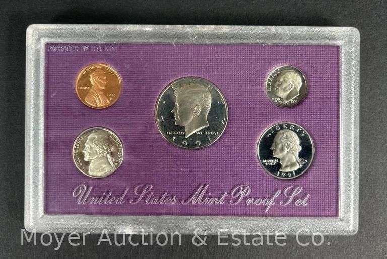 (4) 1991 Proof Sets