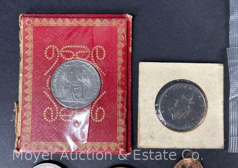 Group of Misc. Foreign Coins and Tokens