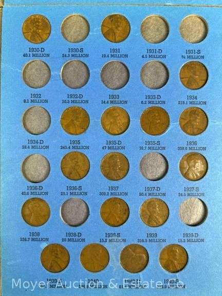 3 Lincoln Head Cent Collector Books, Partially Complete