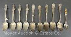 10 Souvenir/Collector Spoons