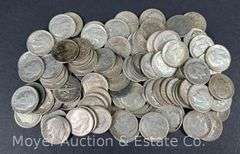 (100) Roosevelt Silver Dimes
