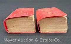 2 Miniature Langenscheidt's Lilliput Dictionaries, 2"h